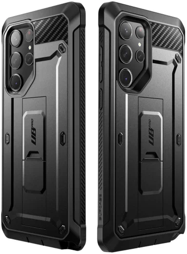 SUPCASE UB Pro Samsung S23 Ultra Hoesje Full Protect Kickstand Zwart afbeelding 11