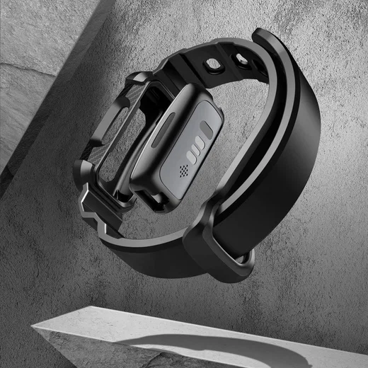 SUPCASE UB Pro Fitbit Inspire 2 Hoesje met Bandje Zwart afbeelding 4
