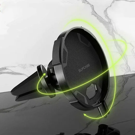 SUPCASE Ventilatierooster Autohouder voor Apple MagSafe Oplader Zwart afbeelding 6