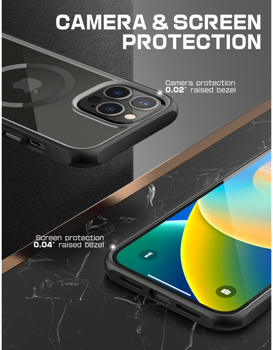 SUPCASE UB MagSafe Apple iPhone 14 Pro Hoesje Back Cover Zwart afbeelding 7