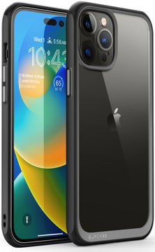 SUPCASE UB Style Apple iPhone 14 Pro Hoesje Back Cover Zwart