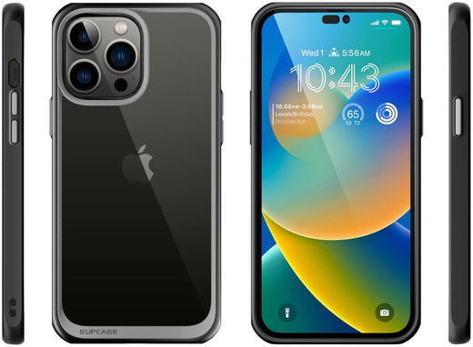 SUPCASE UB Style Apple iPhone 14 Pro Hoesje Back Cover Zwart afbeelding 11