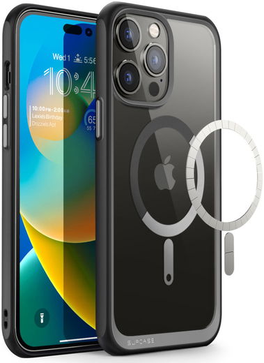 SUPCASE UB MagSafe Apple iPhone 14 Pro Max Hoesje Back Cover Zwart afbeelding 1