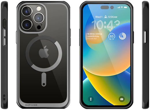 SUPCASE UB MagSafe Apple iPhone 14 Pro Max Hoesje Back Cover Zwart afbeelding 11