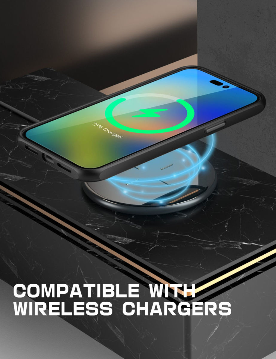 SUPCASE UB MagSafe Apple iPhone 14 Pro Max Hoesje Back Cover Zwart afbeelding 4