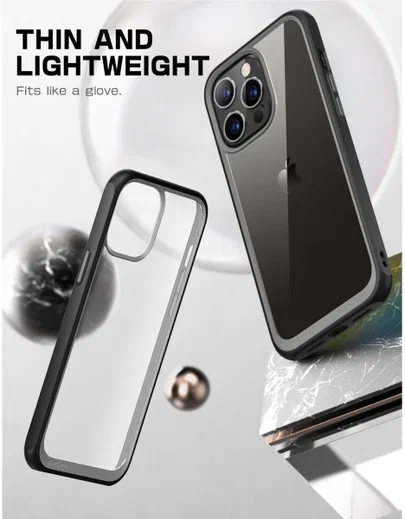 SUPCASE UB Style Apple iPhone 14 Pro Max Hoesje Back Cover Zwart afbeelding 6