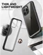 SUPCASE UB Style Apple iPhone 14 Pro Max Hoesje Back Cover Zwart afbeelding 6