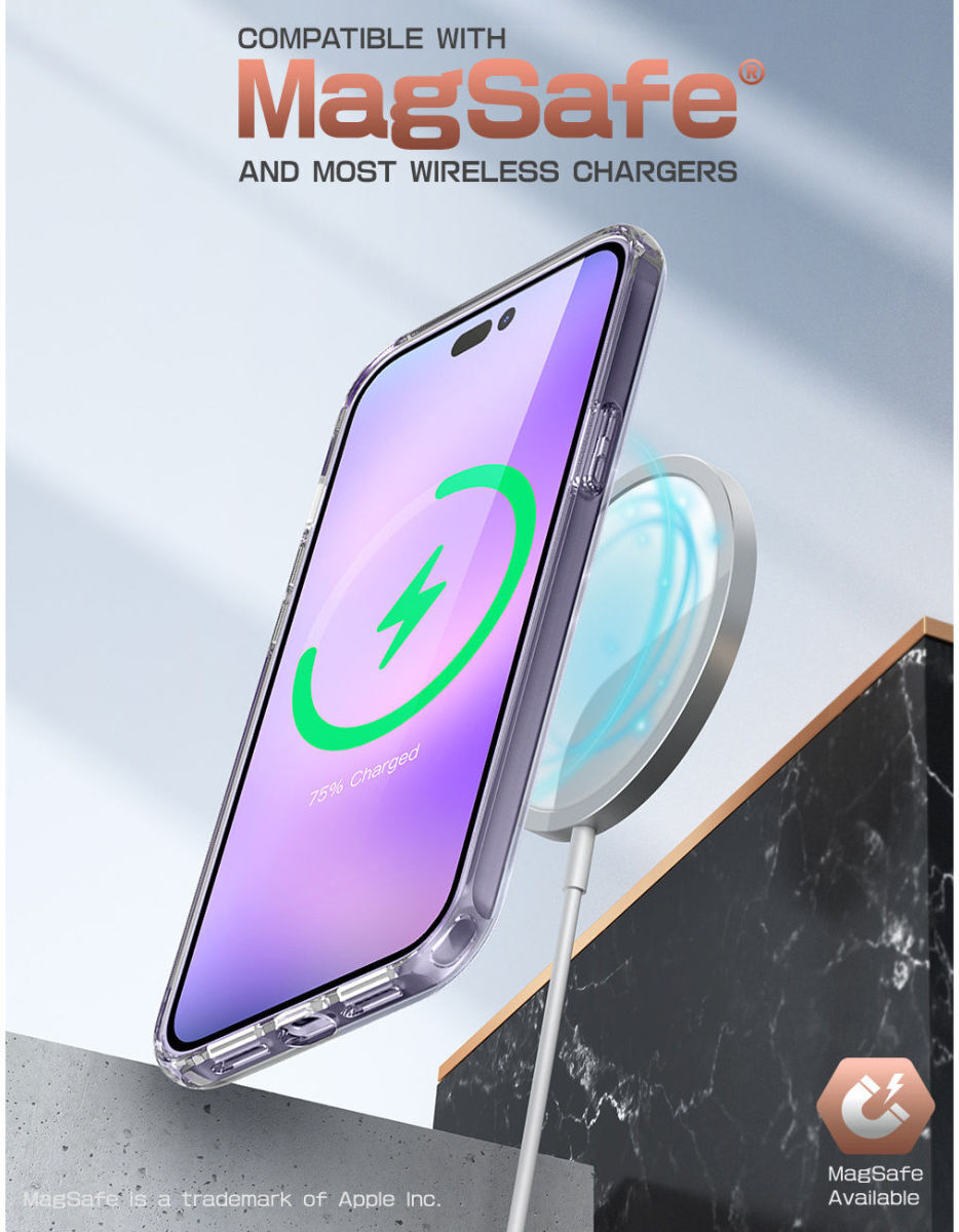 SUPCASE UB Style Apple iPhone 14 Pro Max Hoesje Back Cover Transparant afbeelding 3