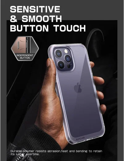 SUPCASE UB Style Apple iPhone 14 Pro Max Hoesje Back Cover Transparant afbeelding 9