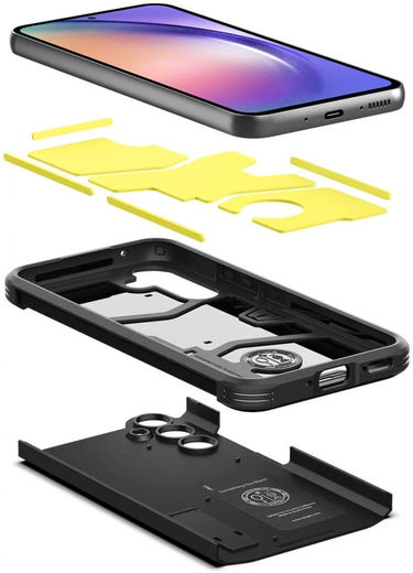 Spigen Tough Armor Samsung Galaxy A54 Hoesje Back Cover Zwart afbeelding 13