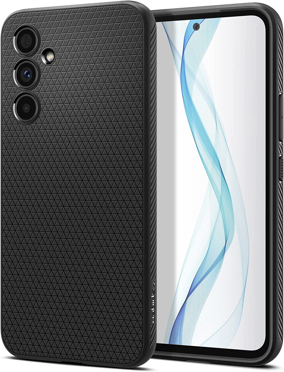 Spigen Liquid Air Samsung Galaxy A54 Hoesje Back Cover Zwart afbeelding 1