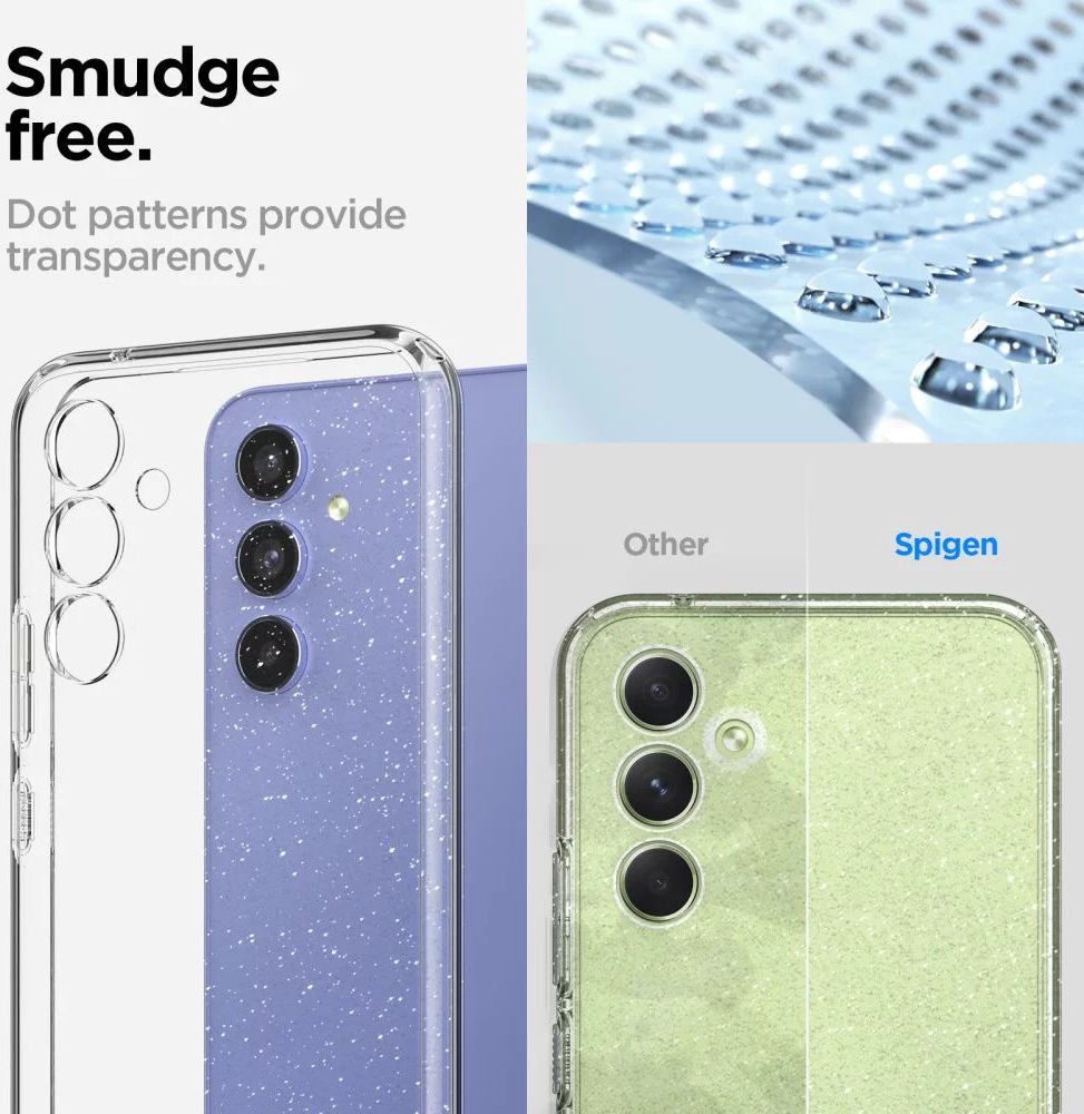 Spigen Liquid Crystal Samsung Galaxy A54 Hoesje Back Cover Glitter afbeelding 6