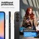 Spigen Liquid Air Samsung Galaxy A34 Hoesje Back Cover Zwart afbeelding 7