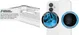 ITSKINS Spectrum R Clear Samsung Galaxy A34 Hoesje Zwart Transparant afbeelding 4