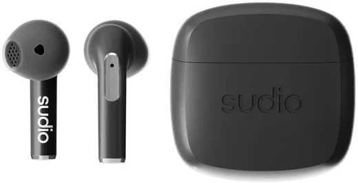 Sudio N2 Open-Ear Wireless Bluetooth Earbuds Draadloze Oordopjes Zwart afbeelding 7