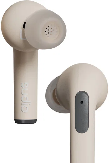 Sudio N2 Pro In-Ear Wireless Bluetooth Earbuds Draadloze Oortjes Beige afbeelding 1