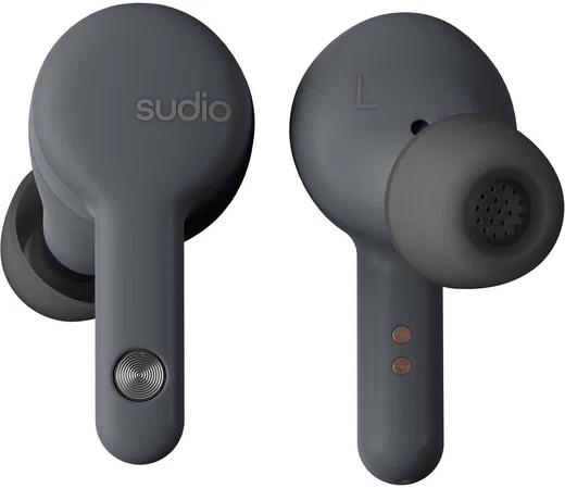 Sudio A2 In-Ear Wireless Bluetooth Earbuds Draadloze Oordopjes Grijs afbeelding 1