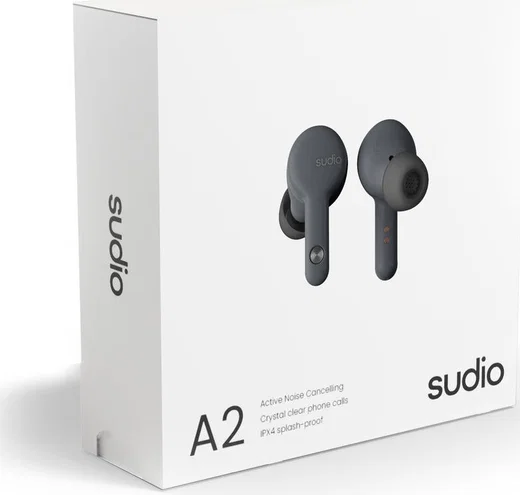 Sudio A2 In-Ear Wireless Bluetooth Earbuds Draadloze Oordopjes Grijs afbeelding 7