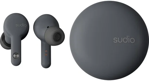 Sudio A2 In-Ear Wireless Bluetooth Earbuds Draadloze Oordopjes Grijs afbeelding 6