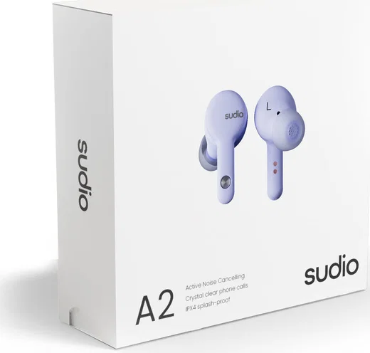 Sudio A2 In-Ear Wireless Bluetooth Earbuds Draadloze Oordopjes Paars afbeelding 7