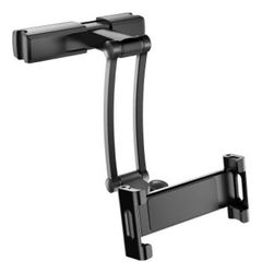 Universele Verstelbare Auto Hoofdsteun Tablet/Smartphone Houder Zwart afbeelding