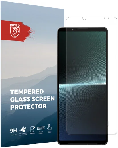 Rosso Sony Xperia 1 V 9H Tempered Glass Screen Protector afbeelding 1