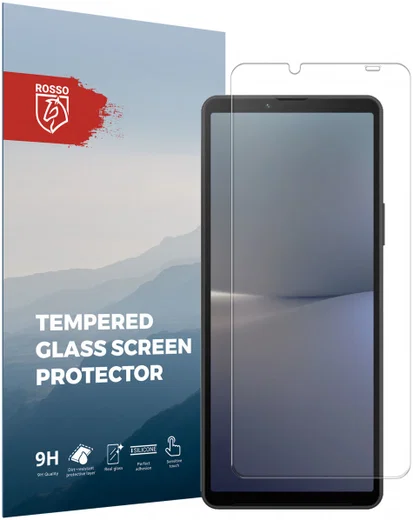 Rosso Sony Xperia 10 V 9H Tempered Glass Screen Protector afbeelding 1