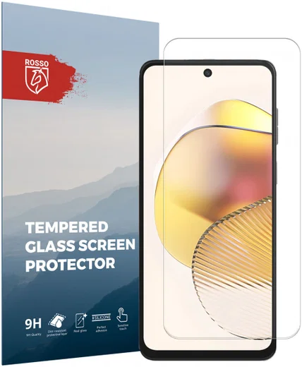 Rosso Motorola Moto G73 9H Tempered Glass Screen Protector afbeelding 1