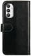 Rosso Element Samsung Galaxy A24 Hoesje Book Cover Wallet Zwart afbeelding 2