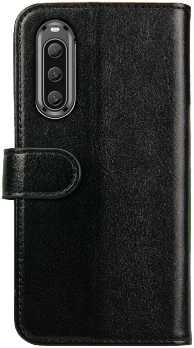 Rosso Element Sony Xperia 10 V Hoesje Book Cover Wallet Zwart afbeelding 2