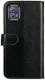 Rosso Element Motorola Moto G73 Hoesje Book Cover Wallet Zwart afbeelding 2