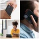 Rosso Element Motorola Moto G73 Hoesje Book Cover Wallet Zwart afbeelding 3