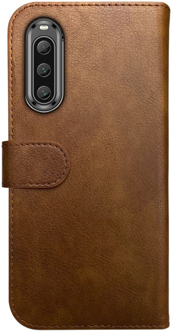 Rosso Element Sony Xperia 10 V Hoesje Book Cover Wallet Bruin afbeelding 2