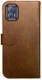 Rosso Element Motorola Moto G73 Hoesje Book Cover Wallet Bruin afbeelding 2