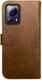 Rosso Element Xiaomi 13 Lite Hoesje Book Cover Wallet Bruin afbeelding 2