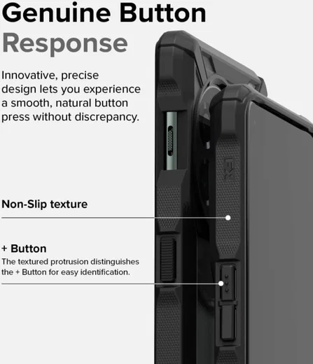 Ringke Fusion X OnePlus 11 Hoesje Back Cover Zwart afbeelding 9
