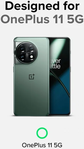 Ringke Fusion X OnePlus 11 Hoesje Back Cover Zwart afbeelding 10