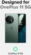 Ringke Fusion X OnePlus 11 Hoesje Back Cover Zwart afbeelding 10