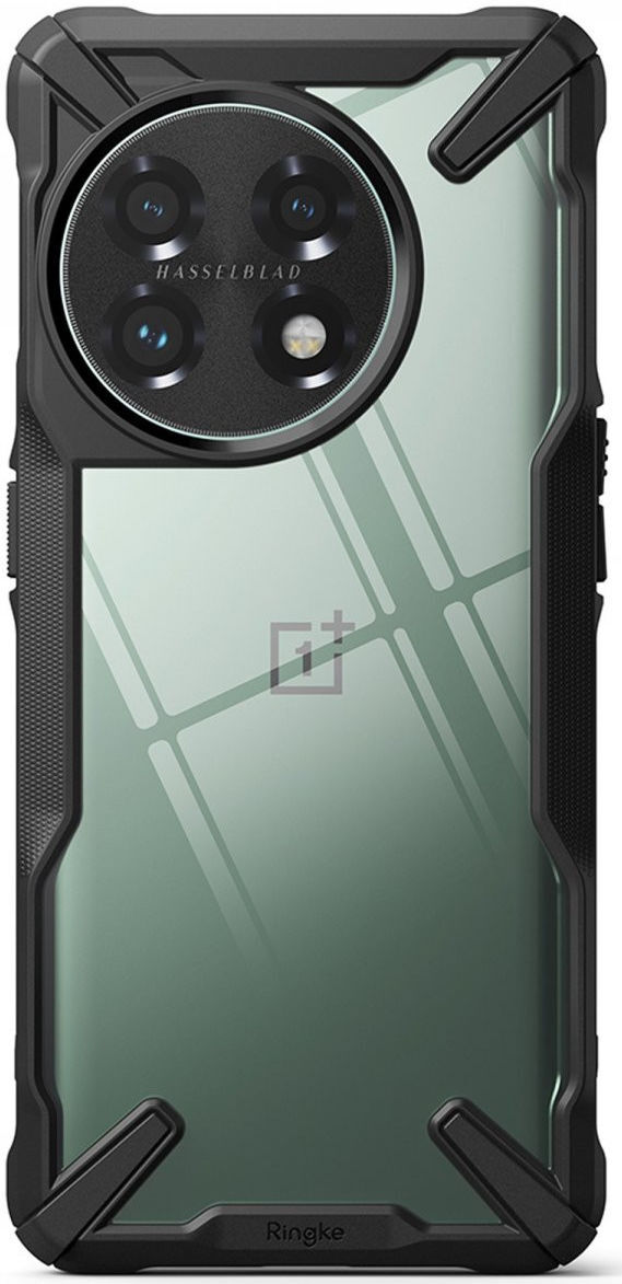 Ringke Fusion X OnePlus 11 Hoesje Back Cover Zwart afbeelding 12