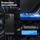 Spigen Rugged Armor Xiaomi Redmi Note 12 5G / Poco X5 Hoesje Zwart afbeelding 3