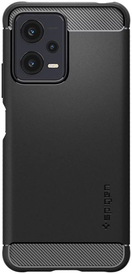 Spigen Rugged Armor Xiaomi Redmi Note 12 5G / Poco X5 Hoesje Zwart afbeelding 8