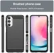 Samsung Galaxy A24 Hoesje Geborsteld TPU Flexibele Back Cover Zwart afbeelding 8