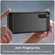 Sony Xperia 10 V Hoesje Geborsteld TPU Flexibele Back Cover Zwart afbeelding 6