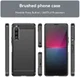 Sony Xperia 10 V Hoesje Geborsteld TPU Flexibele Back Cover Zwart afbeelding 8