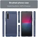 Sony Xperia 10 V Hoesje Geborsteld TPU Flexibele Back Cover Blauw afbeelding 8