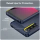 Sony Xperia 10 V Hoesje Geborsteld TPU Flexibele Back Cover Blauw afbeelding 7