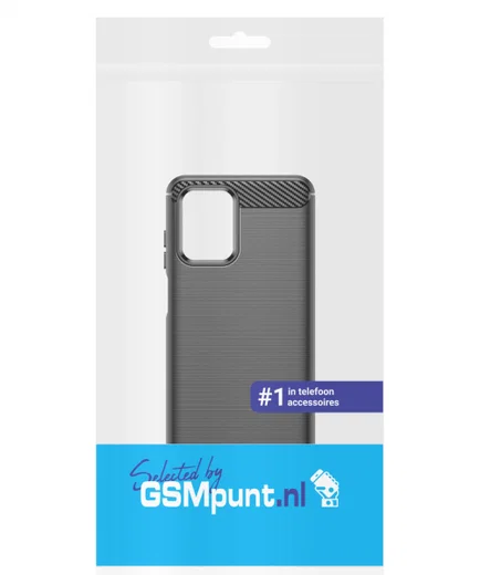 Motorola Moto G73 Hoesje Geborsteld TPU Flexibele Back Cover Zwart afbeelding 10