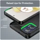 Motorola Moto G73 Hoesje Geborsteld TPU Flexibele Back Cover Zwart afbeelding 7