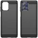 Motorola Moto G73 Hoesje Geborsteld TPU Flexibele Back Cover Zwart afbeelding 9