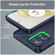 Motorola Moto G73 Hoesje Geborsteld TPU Flexibele Back Cover Blauw afbeelding 7